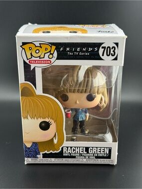Funko Pop Friends Rachel Green #703 80’s Hair New